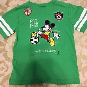 Boys DisneyLand Mickey Soccer Shirt